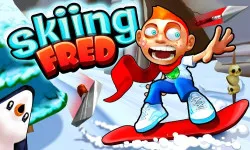 Skiing Fred